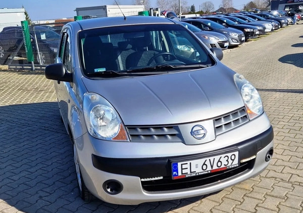 Nissan Note cena 12900 przebieg: 153000, rok produkcji 2006 z Kutno małe 631